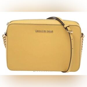 Yellow Jet Set Crossbody